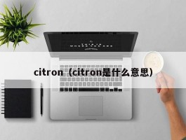 citron（citron是什么意思）