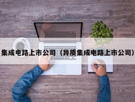 集成电路上市公司（异质集成电路上市公司）