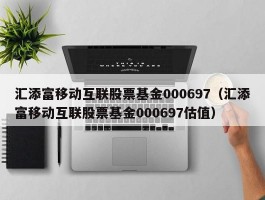 汇添富移动互联股票基金000697（汇添富移动互联股票基金000697估值）